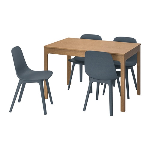 IKEA EKEDALEN / ODGER table and 4 chairs Model Image