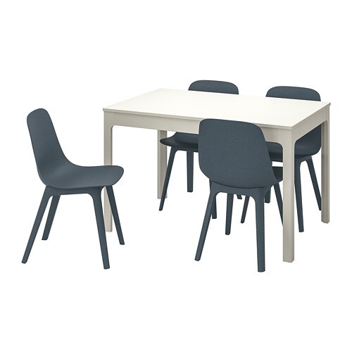 IKEA EKEDALEN / ODGER table and 4 chairs Model Image