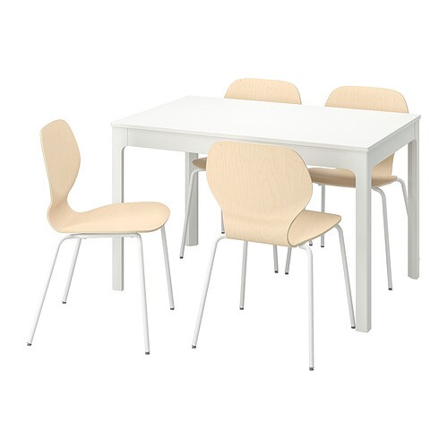 IKEA EKEDALEN / SIGTRYGG table and 4 chairs Model Image