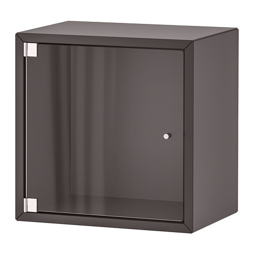 IKEA EKET wall cabinet with glass door Model Image