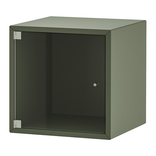 IKEA EKET wall cabinet with glass door Model Image