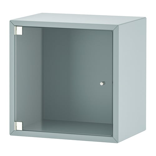 IKEA EKET wall cabinet with glass door Model Image