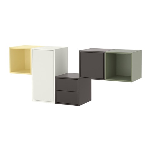 IKEA EKET wall-mounted cabinet combination Model Image