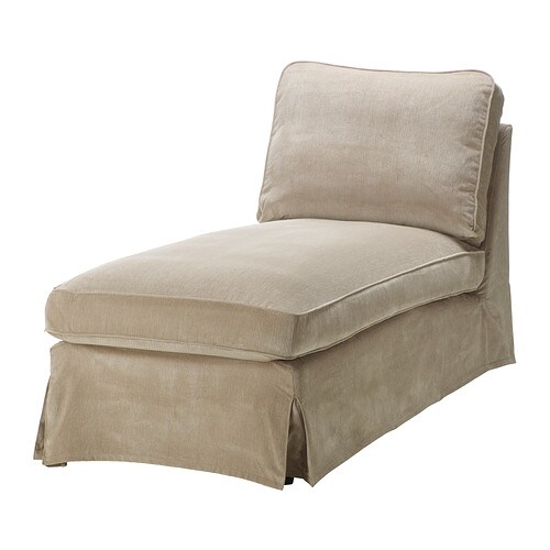 IKEA EKTORP cover free-standing chaise lounge Model Image