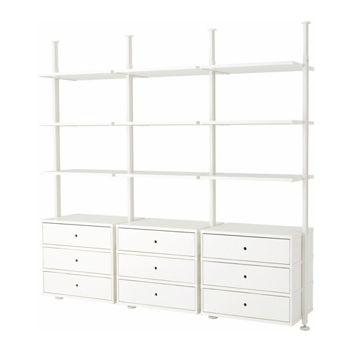 IKEA ELVARLI open storage combination Model Image