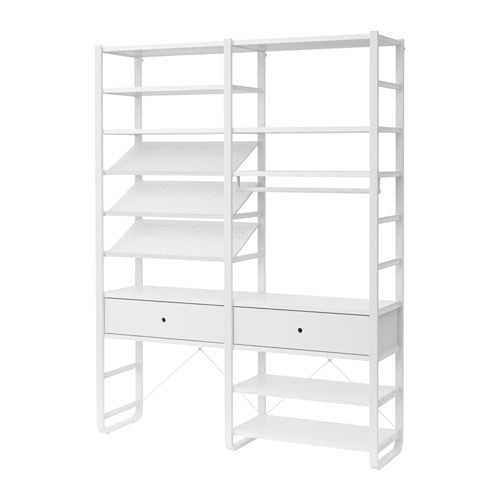 IKEA ELVARLI wardrobe combination Model Image