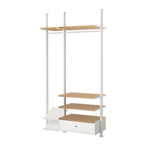 IKEA ELVARLI wardrobe combination Model Image