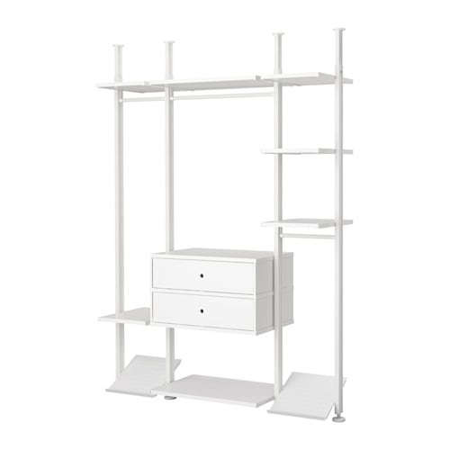 IKEA ELVARLI wardrobe combination Model Image