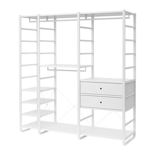 IKEA ELVARLI wardrobe combination Model Image