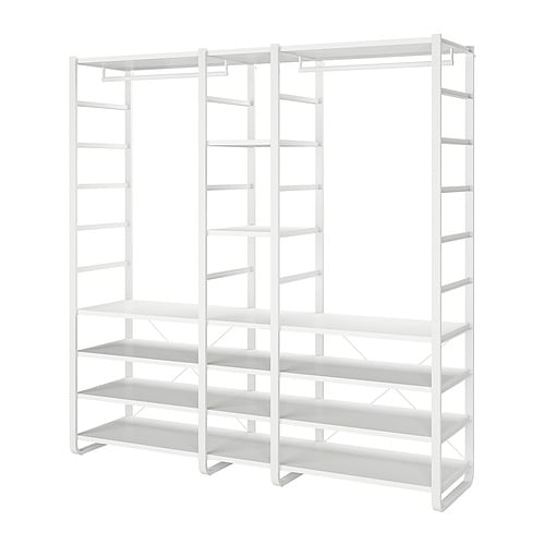 IKEA ELVARLI wardrobe combination Model Image