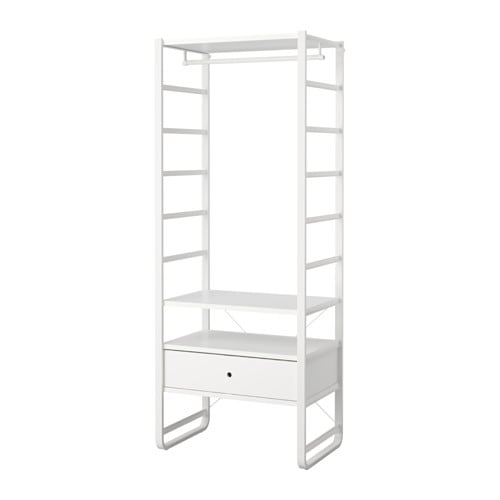 IKEA ELVARLI wardrobe combination Model Image