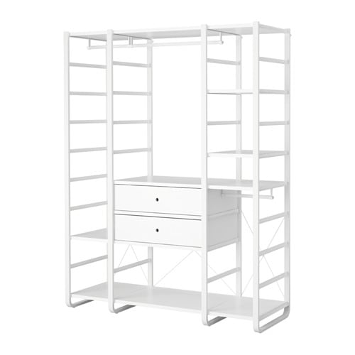 IKEA ELVARLI wardrobe combination Model Image