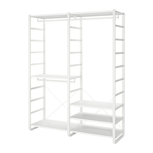 IKEA ELVARLI wardrobe combination Model Image