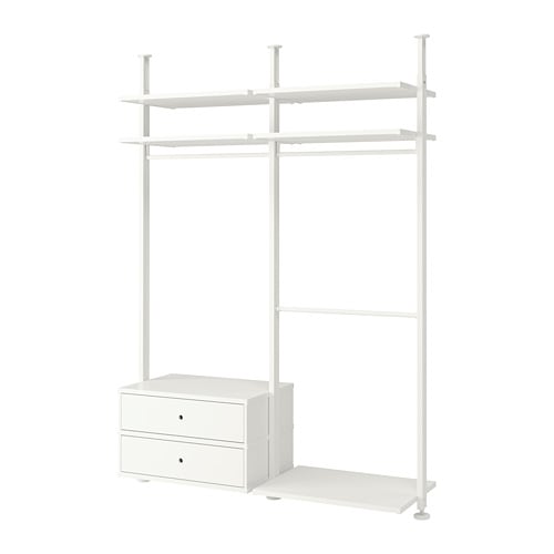 IKEA ELVARLI wardrobe combination Model Image