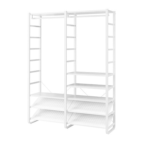 IKEA ELVARLI wardrobe combination Model Image