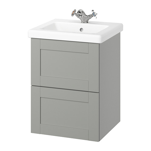 IKEA ENHET / TVÄLLEN Bathroom vanity with sink & faucet Model Image