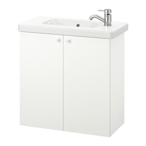 IKEA ENHET / TVÄLLEN sink cabinet with 2 doors Model Image