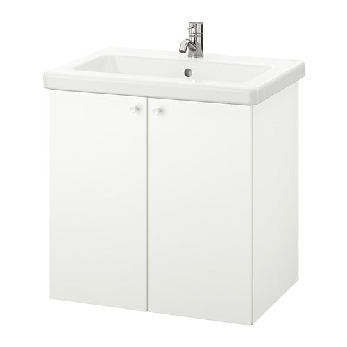 IKEA ENHET / TVÄLLEN sink cabinet with 2 doors Model Image