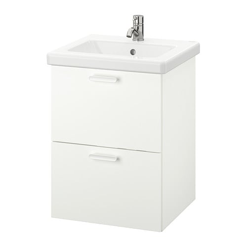 IKEA ENHET / TVÄLLEN sink cabinet with 2 drawers Model Image