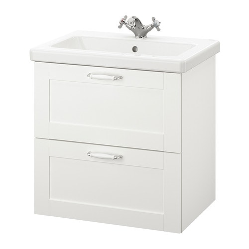 IKEA ENHET / TVÄLLEN sink cabinet with 2 drawers Model Image