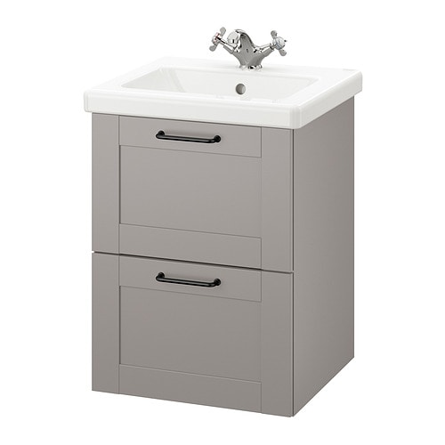 IKEA ENHET / TVÄLLEN sink cabinet with 2 drawers Model Image