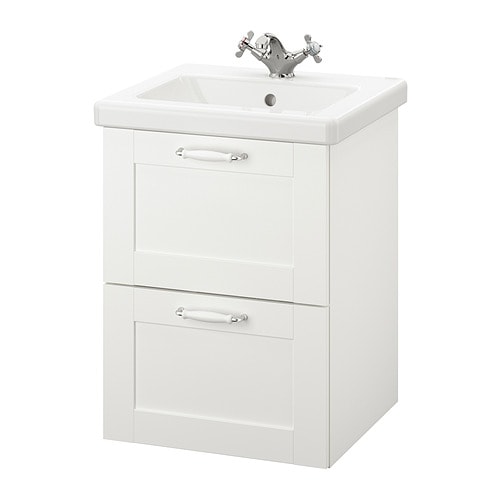 IKEA ENHET / TVÄLLEN sink cabinet with 2 drawers Model Image