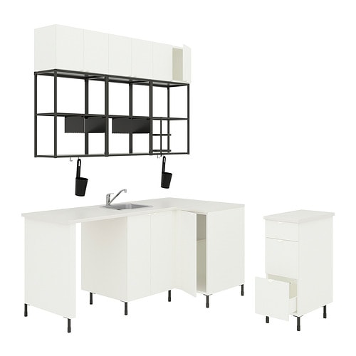 IKEA ENHET corner kitchen Model Image