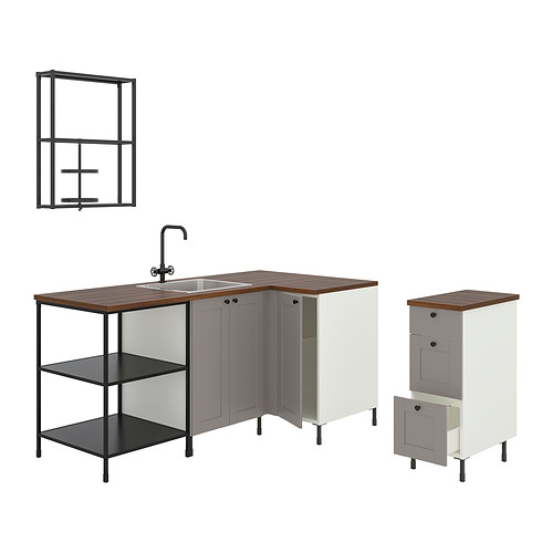 IKEA ENHET corner kitchen Model Image