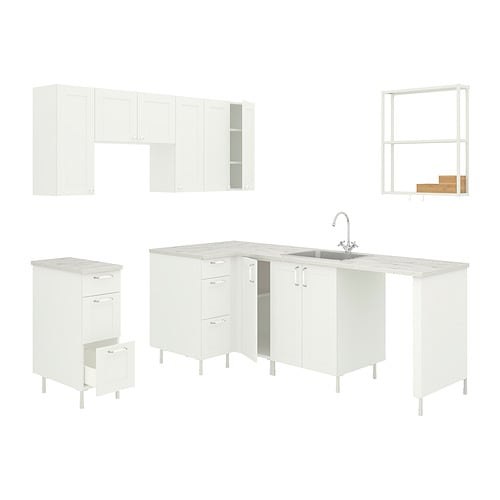 IKEA ENHET corner kitchen Model Image