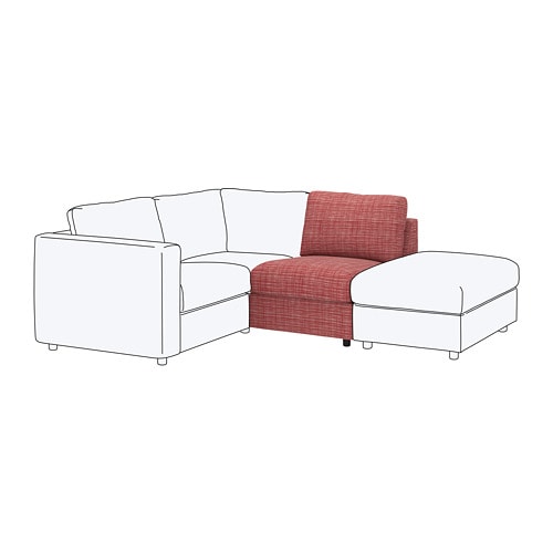 IKEA FINNALA 1-seat section Model Image