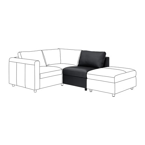 IKEA FINNALA 1-seat section Model Image