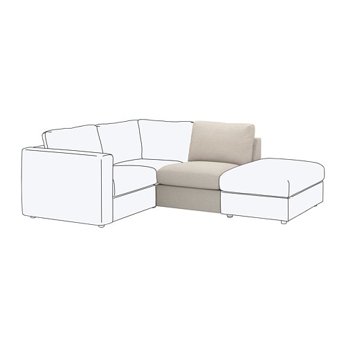 IKEA FINNALA 1-seat section Model Image