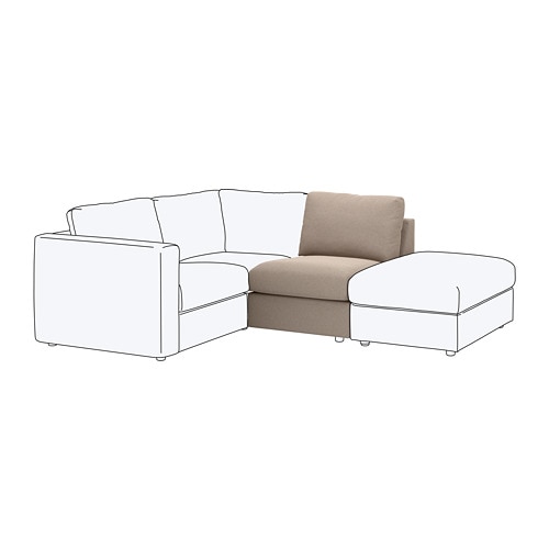 IKEA FINNALA 1-seat section Model Image