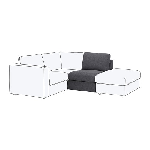 IKEA FINNALA 1-seat section Model Image