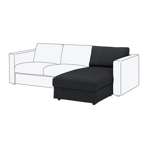 IKEA FINNALA chaise section Model Image