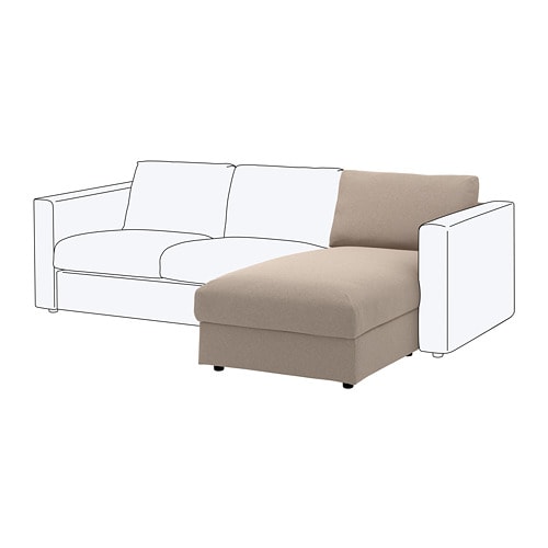 IKEA FINNALA chaise section Model Image