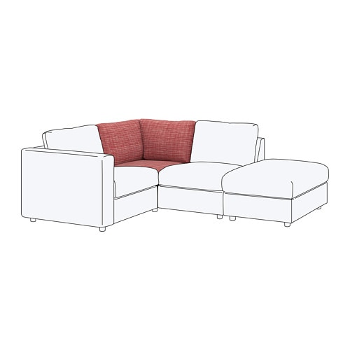 IKEA FINNALA corner section Model Image