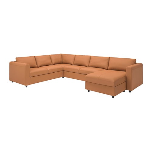 IKEA FINNALA corner sectional, 5-seat w chaise Model Image