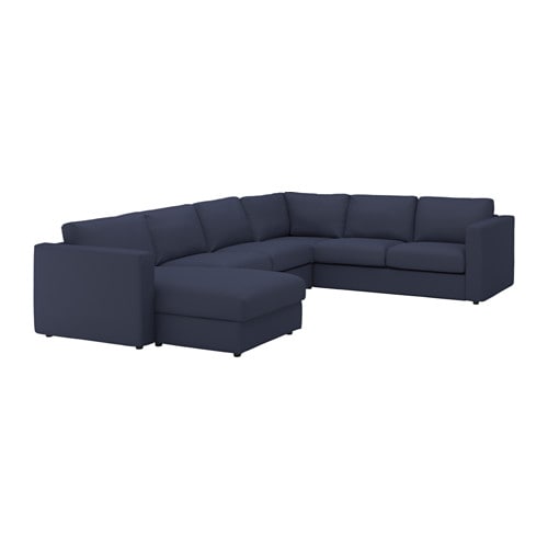 IKEA FINNALA corner sectional, 5-seat w chaise Model Image