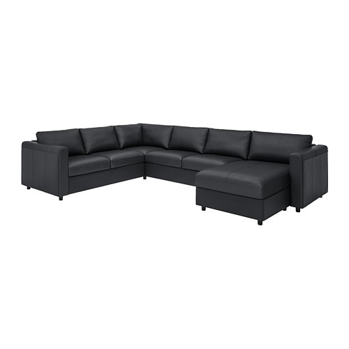 IKEA FINNALA corner sectional, 5-seat w chaise Model Image