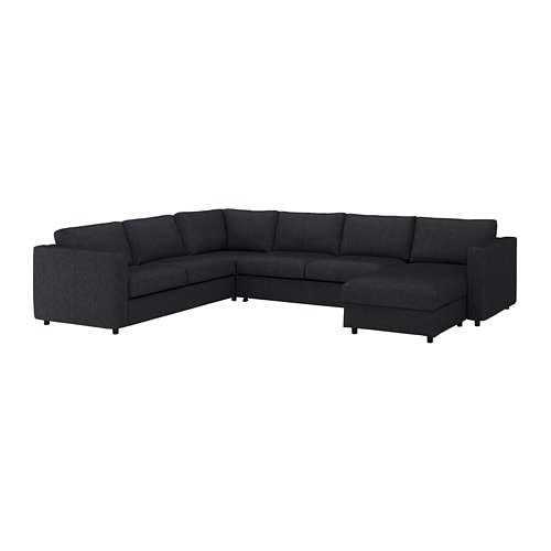 IKEA FINNALA corner sleeper sofa, 5-seat Model Image