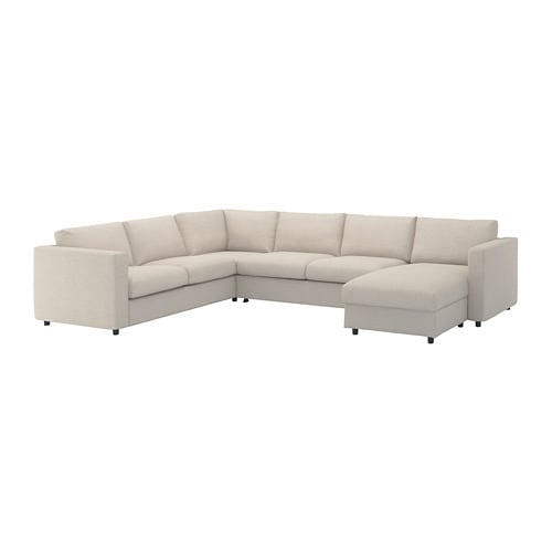 IKEA FINNALA corner sleeper sofa, 5-seat Model Image