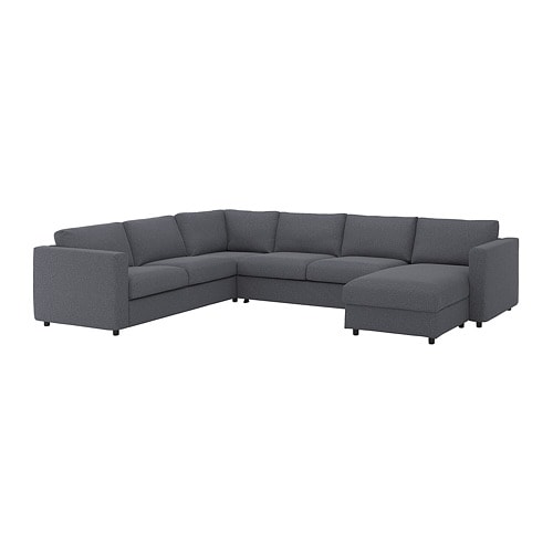 IKEA FINNALA corner sleeper sofa, 5-seat Model Image