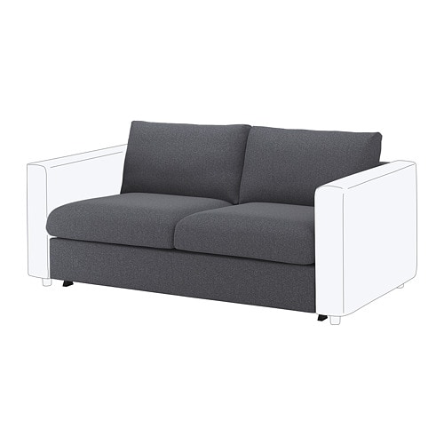 IKEA FINNALA loveseat sleeper section Model Image