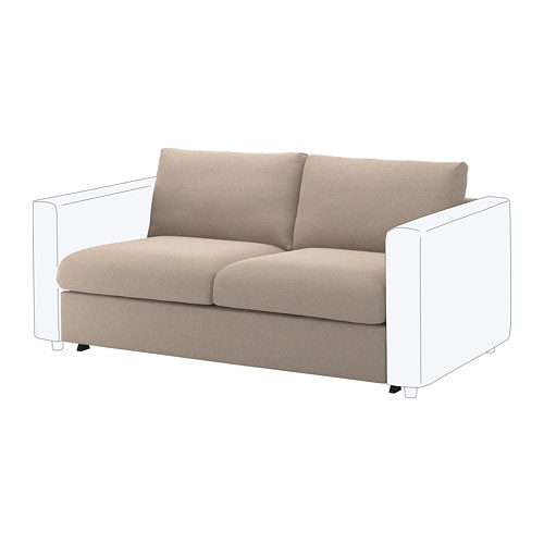 IKEA FINNALA loveseat sleeper section Model Image