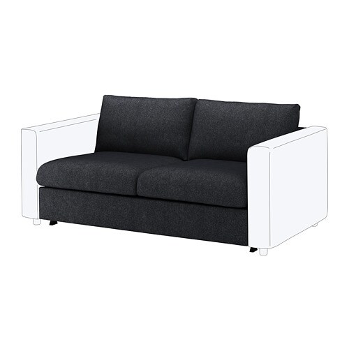 IKEA FINNALA loveseat sleeper section Model Image