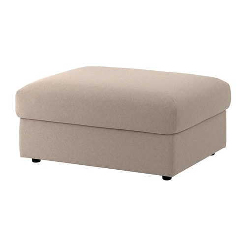 IKEA FINNALA ottoman with storage Model Image