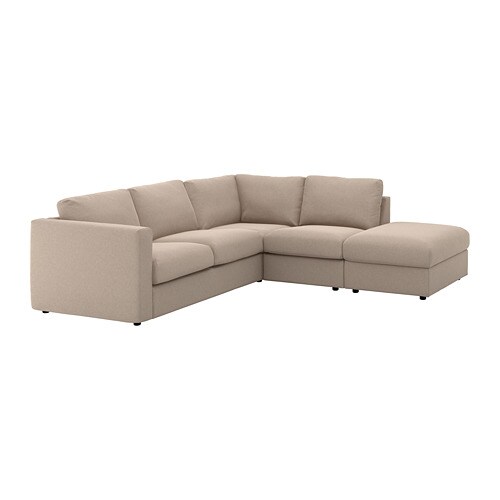 IKEA FINNALA sectional, 4-seat corner Model Image