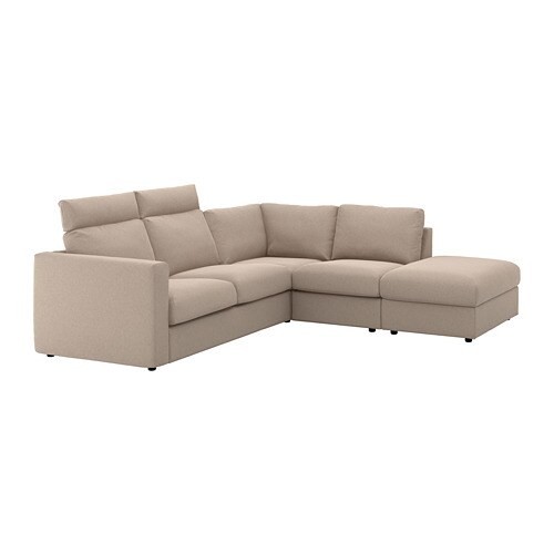 IKEA FINNALA sectional, 4-seat corner Model Image