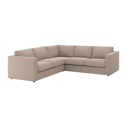 IKEA FINNALA sectional, 4-seat corner Model Image